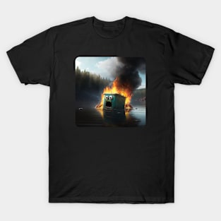 Nothing to see here, Everything's fine v2 (no text) T-Shirt